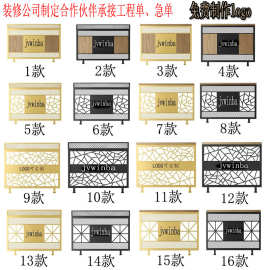 铁艺屏风半截绿植矮工业风隔断酒吧餐厅火锅围栏花架奶茶店护栏