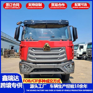 Manufacturer's cross-border HOWO NX dump truck for mining areas, heavy-duty truck for transporting rock and waste materials
