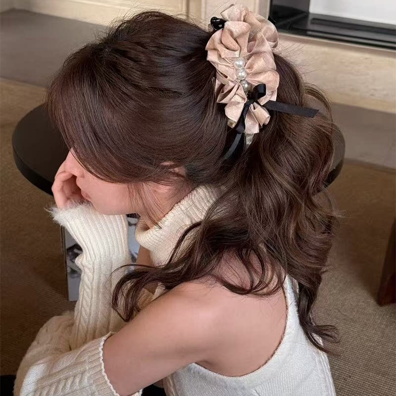 Große Haarspangen mit Krallenverschluss für dickes Haar, rutschfeste Krokodilklemmen für Make-up, verschiedene Haarspangen, Vintage-Bananenhaarspangen im Stil der 90er Jahre, vielseitig, Kore_voghion.com