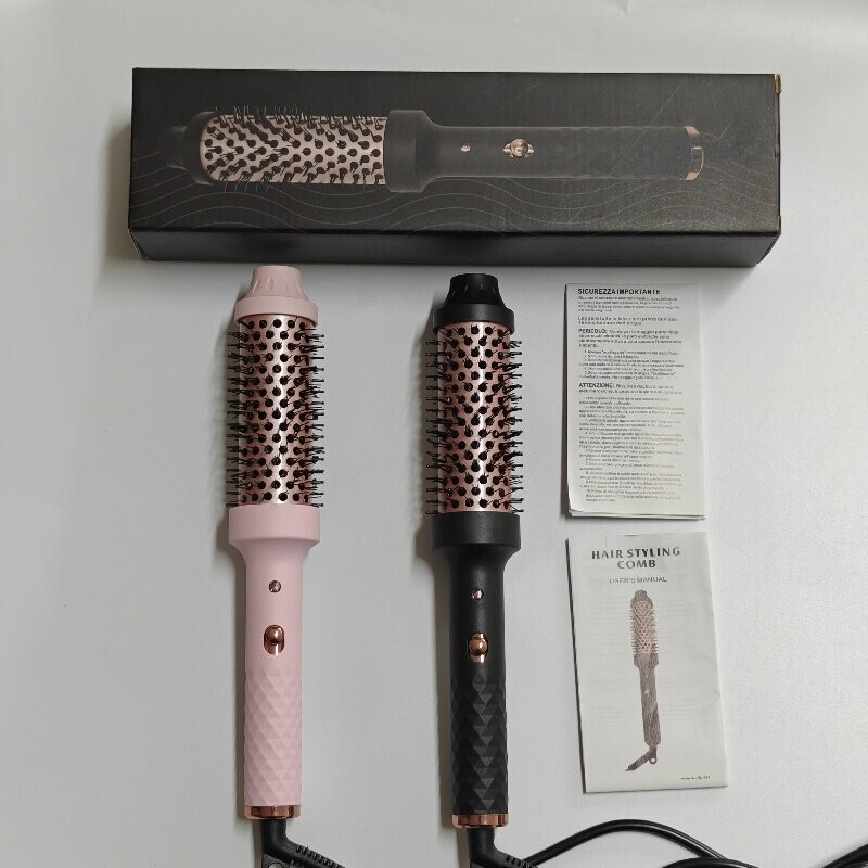 Cross-Border Hot-Selling Multifunctional Curling Iron, Home-Use Electric Fast-Heating Volumizing Hair Comb for High Crown Curls, Export Product Cross-Border Hot-Selling Multifunctional Curling Iron, Home-Use Electric Fast-Heating Volumizing Hair Comb for High Crown Curls, Export Product