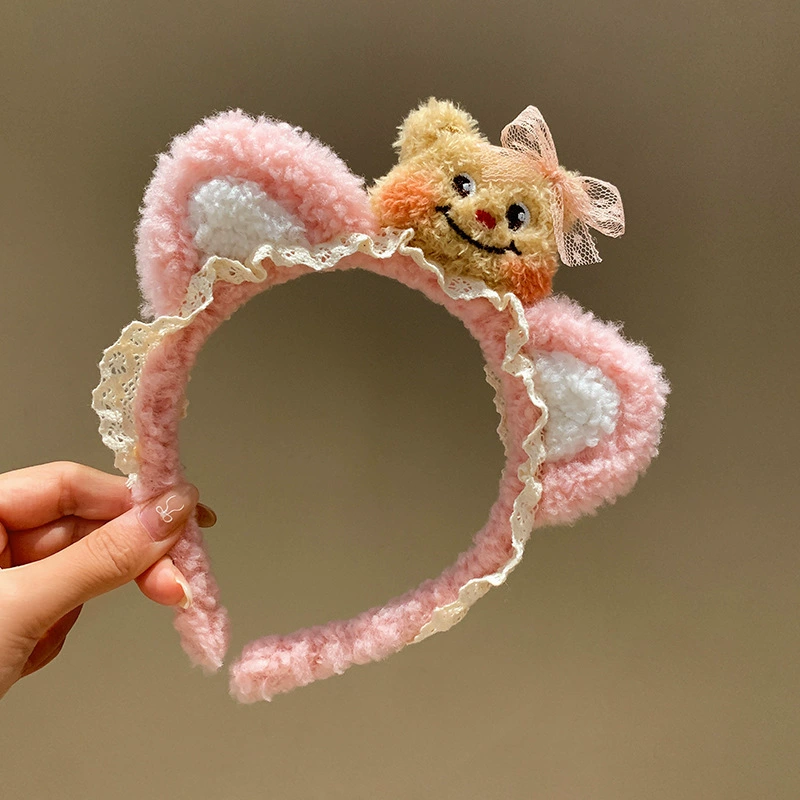 Накладка для лица противоскользящая повязка, hair accessory, корейский стиль, простой и элегантный дизайн, интернет-знаменитость, стиль Chanel
