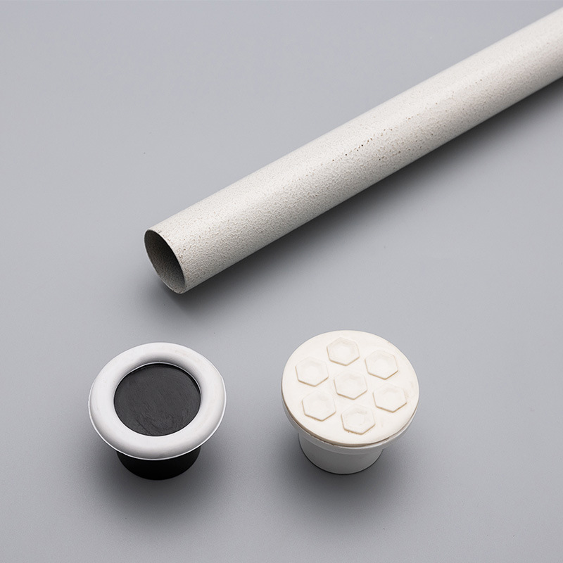 Cortina de sombrilla sin perforación instalada varilla telescópica un conjunto completo de 2025 nuevo dormitorio sala de estar empalmado cortina de sombrilla