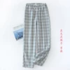 Gray large plaid/men