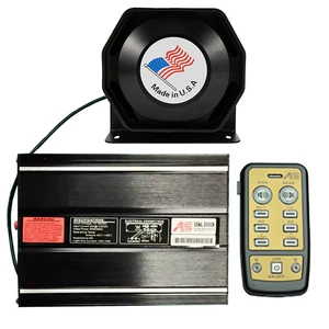 Wireless car siren speaker, 300W loudspeaker, high-pitched alarm, AS7200S+ octagonal speaker