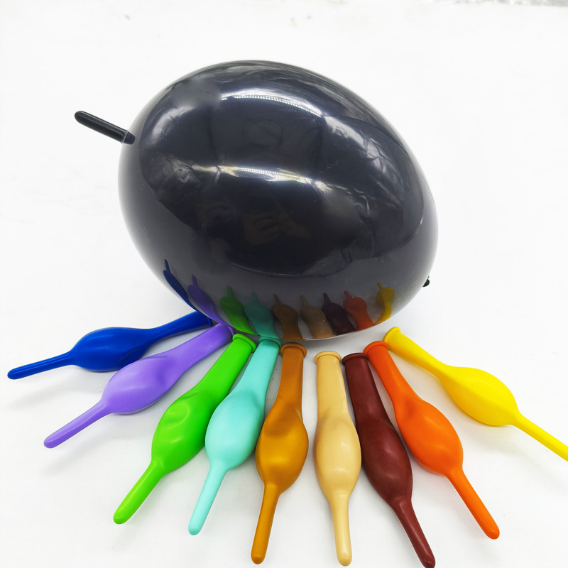 Bolas de cola de belleza de 6 pulgadas 10 pulgadas 12 pulgadas fiesta de cumpleaños mate al por mayor matrimonio amor decoración cola de aguja