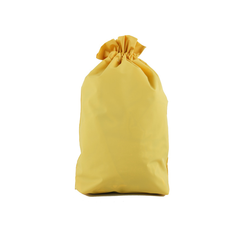 En stock al por mayor Eva esmerilado cordón bolsa color caramelo Almacenamiento de viaje ropa para niños bolsa de plástico cordón