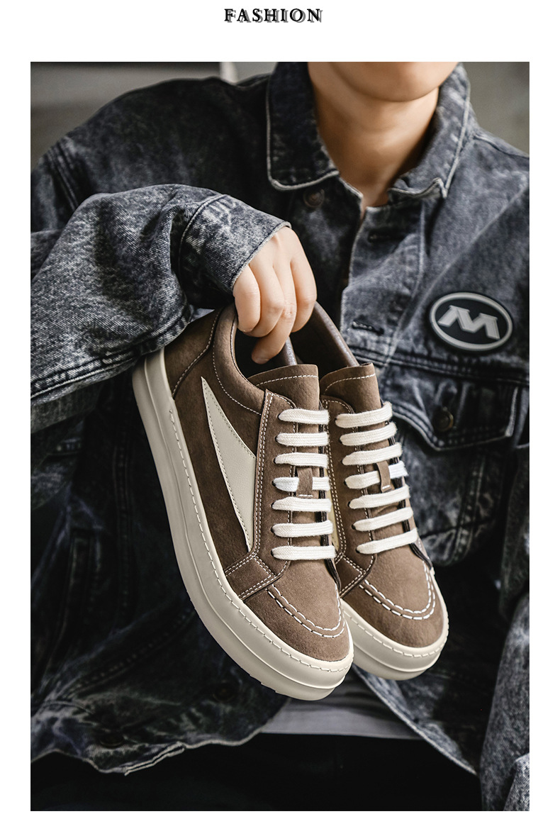 Men's shoes, trendy men's casual trend, versatile moral training, men's shoes, youth fashion, personality, new trendy shoes, drop shipping_voghion.com
