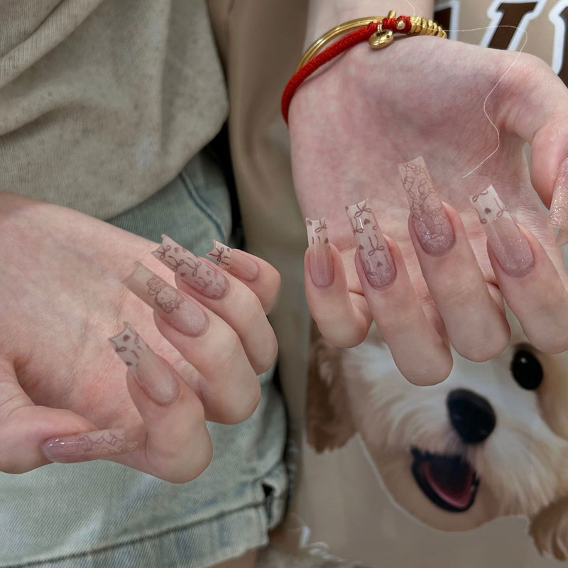 网红爆款KT猫美甲转印钢板法式万圣节凯蒂猫钢板刮刀硅胶印章工具|undefined