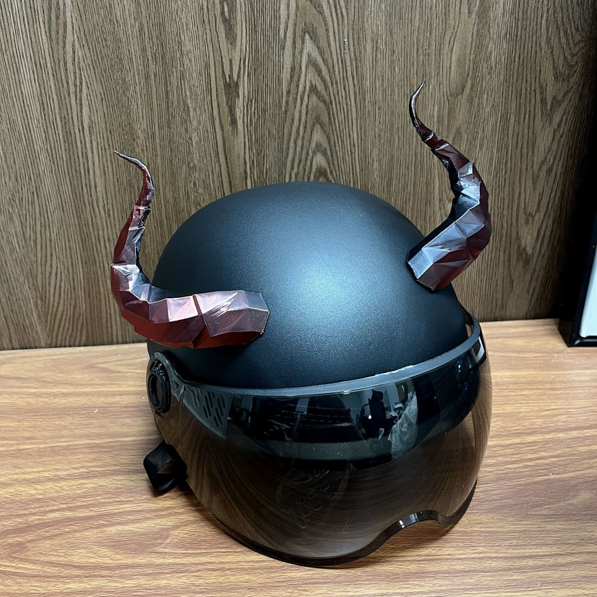 Original product helmet devil horn decoration modification accessories DIY gadget for motorcycles and electric vehicles, cool and unique