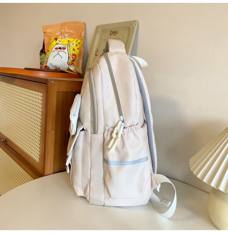 Kids Backpacks New Junior High School High School School Pink Girl Junior High School High School Student Backpack_voghion.com