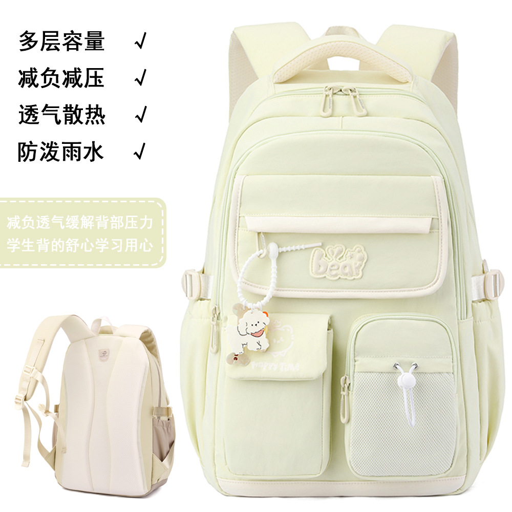 2026 nueva mochila de estudiantes transfronterizos, mochila de estudiantes de secundaria, mochila de estudiantes de secundaria, mochila adolescente de secundaria