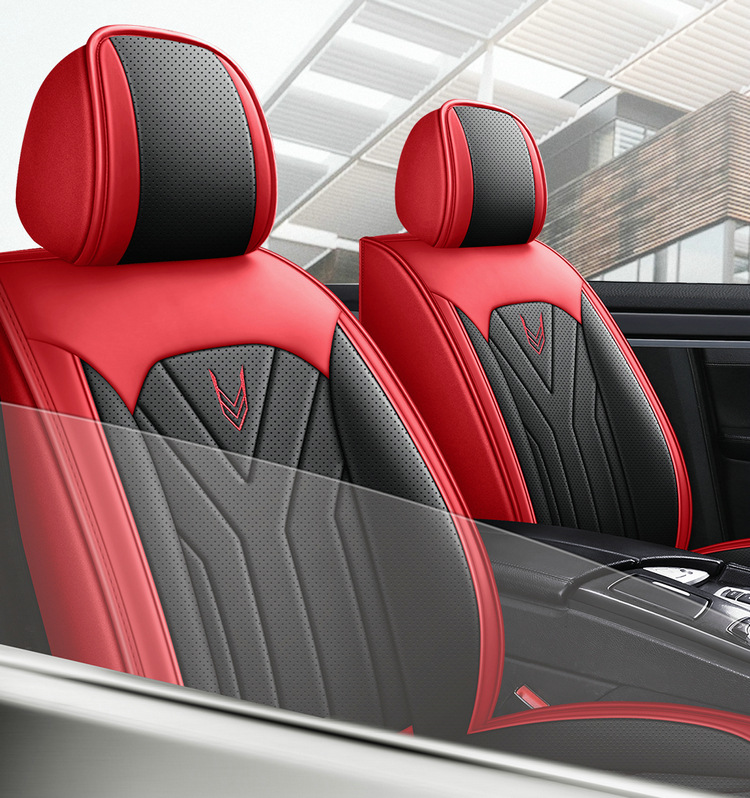 25-Year New Model Full-Cover Nappa Leather All-Season Car Seat Cushion Seat Cover Summer Cushion Manufacturer Wholesale Amazon