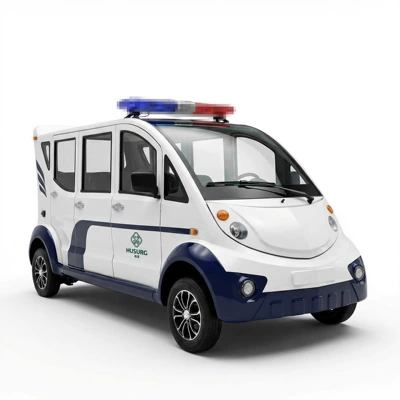 Patrol Car with Doors, Elektrikli qolf avtomobilləri