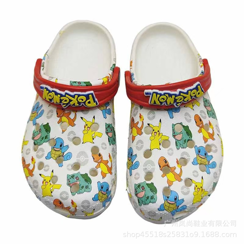 Zapatos con agujeros para niños estrella clásicos Sandalias de bebé para hombres y mujeres Verano para niños pequeños y medianos Baotou antideslizante e impermeable marea se puede vender al por mayor