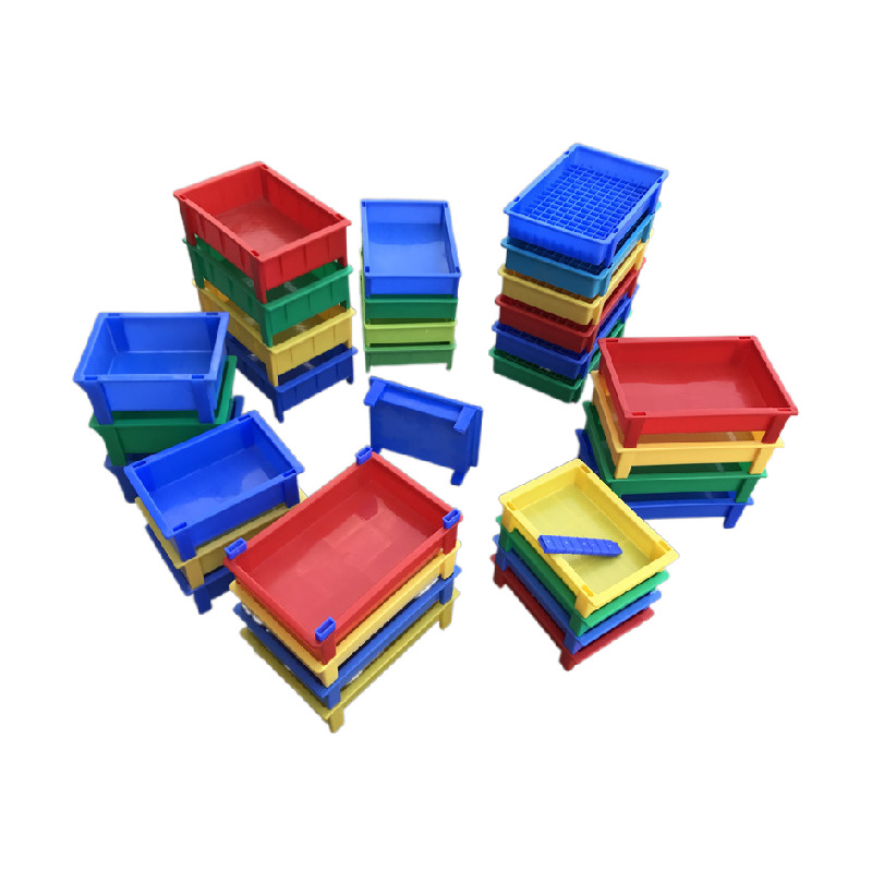 厂家现货江苏高邮18650锂电池周转盒 电芯盒 高脚物料盒 便宜