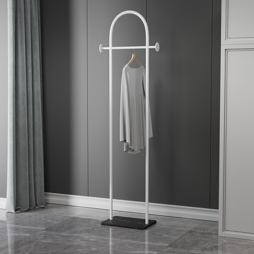 Creative clothes hanger floor-standing bedroom light luxury home living room coat rack internet celebrity simple slate hanging clothes storage rack