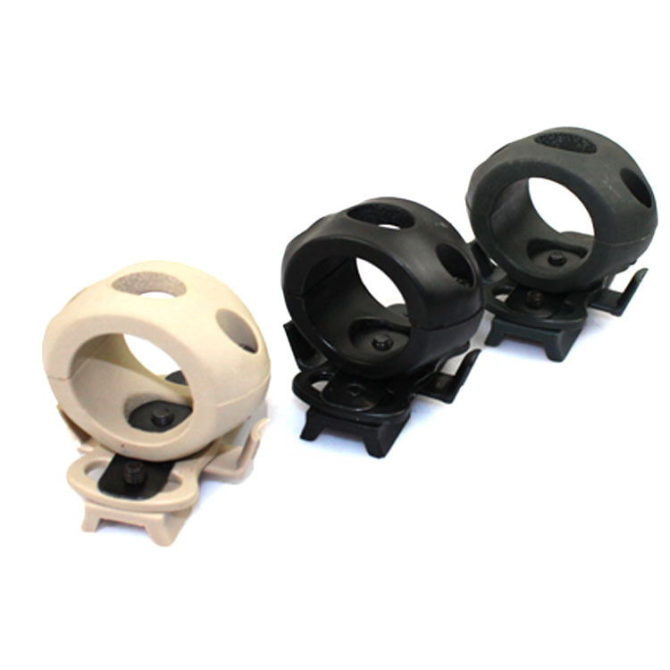 Abrazadera de barril eléctrico MICH IBH casco RÁPIDO iluminación aplicable linterna soporte carril guía Accesorios