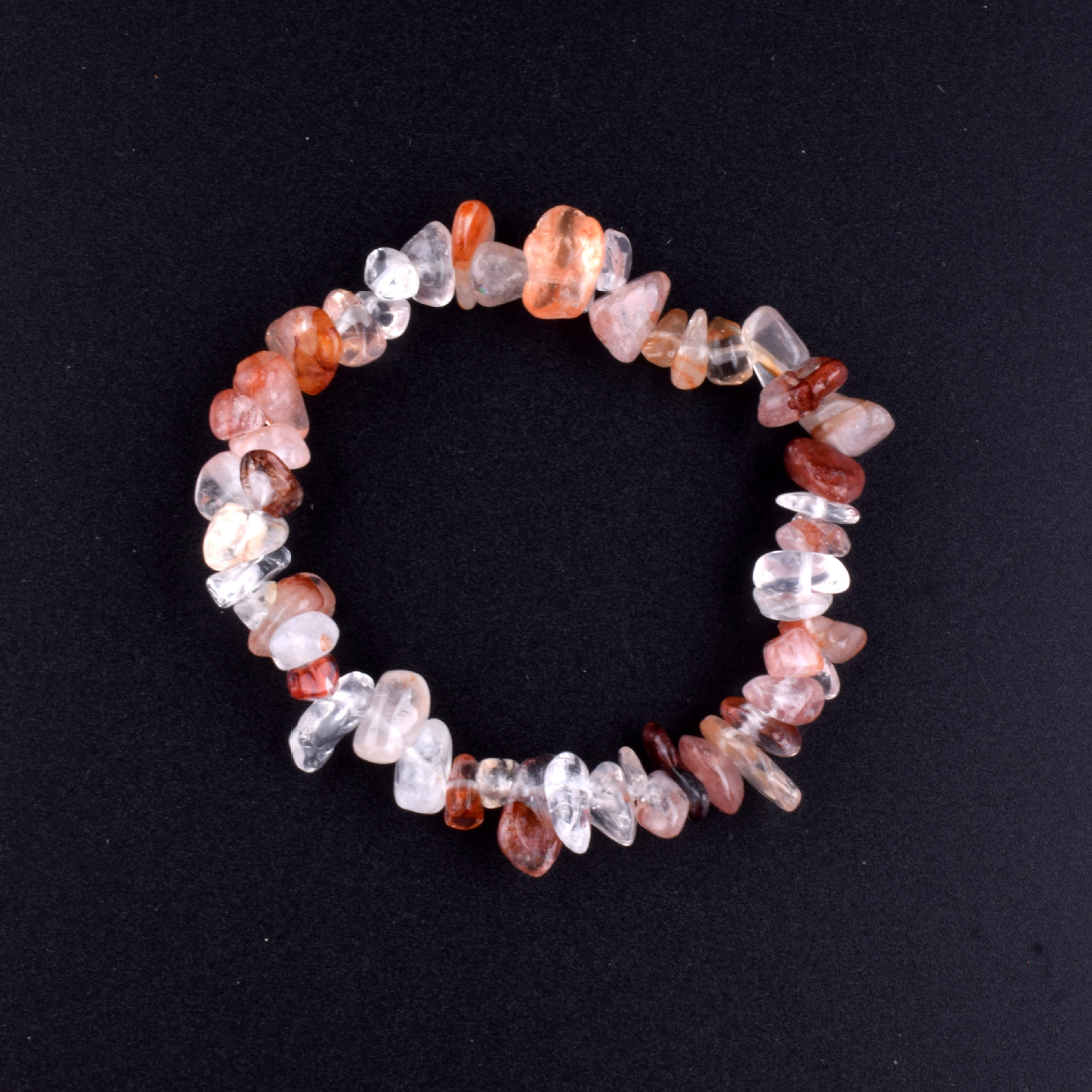 빨간 접착제 꽃 40개