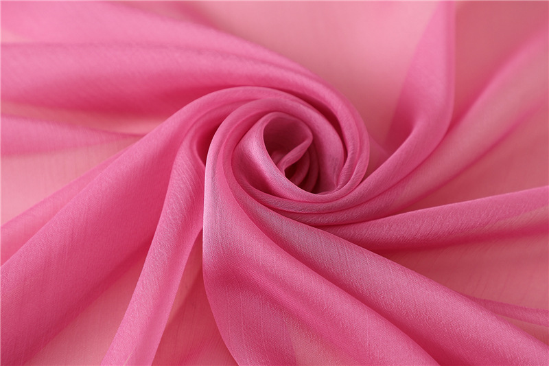 Sciarpa in tinta unita Sciarpa sottile e grande Turismo Protezione solare Decorazione Fotografia Scialle Sciarpa in crepe liscio in tinta unita_voghion.com