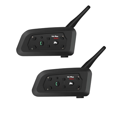 Headset 1-to-5 Real-Time Intercom | Motorcycle Helmet Headset
