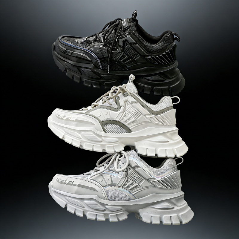 3993 Universe Carbon Blade Mecha Dad Shoes for Men and Women, Couple's Thick-Soled Height-Increasing Casual Sports Shoes, High-End Trendy Shoes 3993 Universe Carbon Blade Mecha Dad Shoes for Men and Women, Couple's Thick-Soled Height-Increasing Casual Sports Shoes, High-End Trendy Shoes