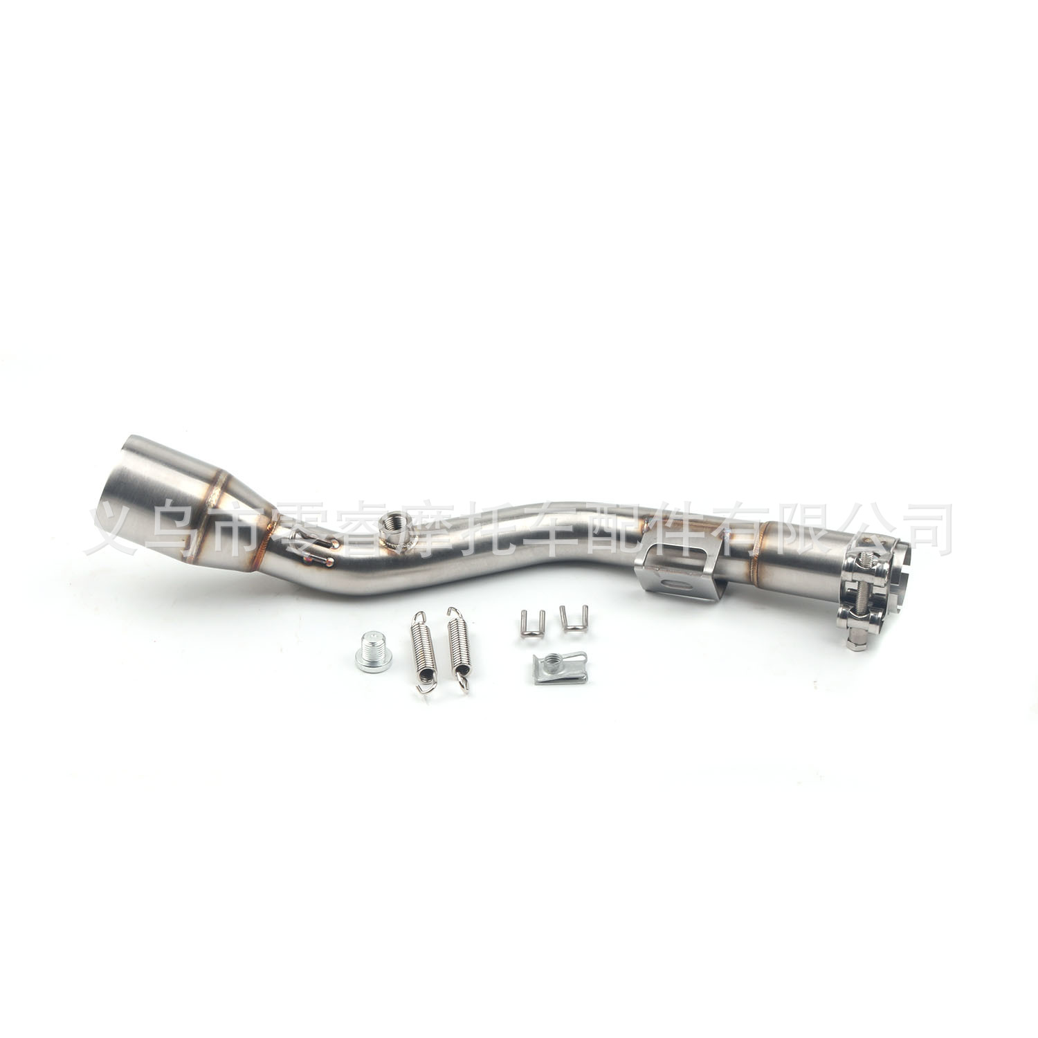 Motorcycle Modified Exhaust Pipe Middle Section Suitable for Klx230 Klx230L Klx230R Stainless Steel Exhaust