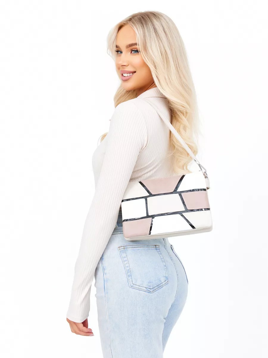 Fashionable Shoulder Bag, New Model, Top Quality Women's Crossbody Small Square Bag, Simple Splicing Classic Trendy Women's Bag._voghion.com