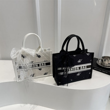 大容量唯美托特包包女个性潮流小众通勤手提包文艺单肩包休闲大包