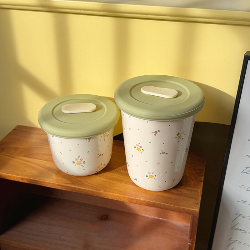 ins小清新碎花咖啡杯陶瓷手握杯水杯家用茶杯高颜值杯子女生韩国|undefined