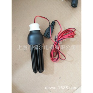 Manufacturer Wholesale Cricket Lamp Black Light Trap Lamp Mosquito Trap Lamp Uv Sterilization 12V with 1.5m Wires 3U40W
