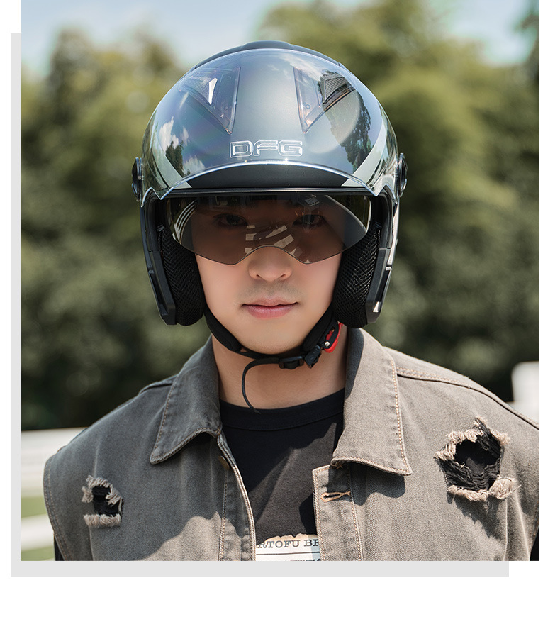 3C Certified Electric Motorcycle Helmet Winter Warm