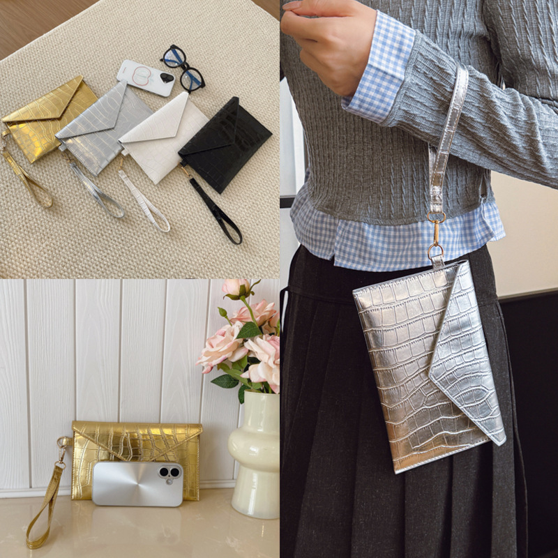 Niche Design 2025 Autumn New Casual Trendy Clutch Bag Simple Fashion Coin Purse Clutch Wallet