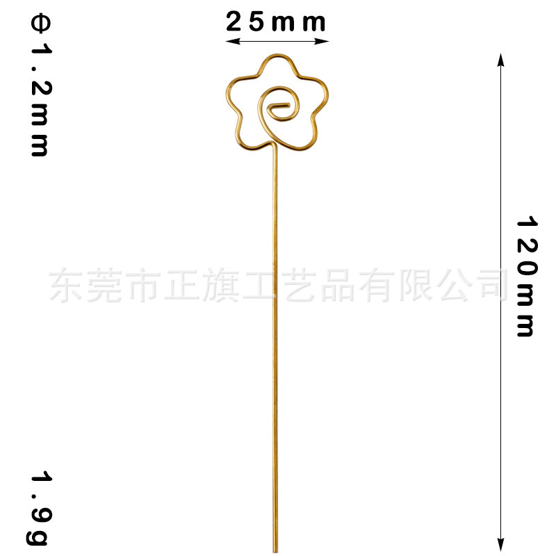 Taobao suministro 120 nota clip ins casa color arcilla hecha a mano DIY plug-in antiguo accesorios para el cabello plug-in nota clip