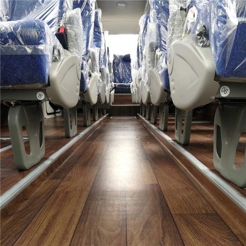 Yutong brown wood grain flooring