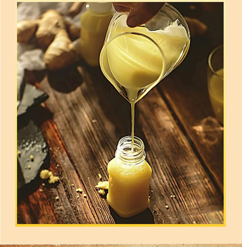 Fresh Pressed Small Yellow Ginger Juice Concentrate 150ml Ready to Drink Sachets specifications