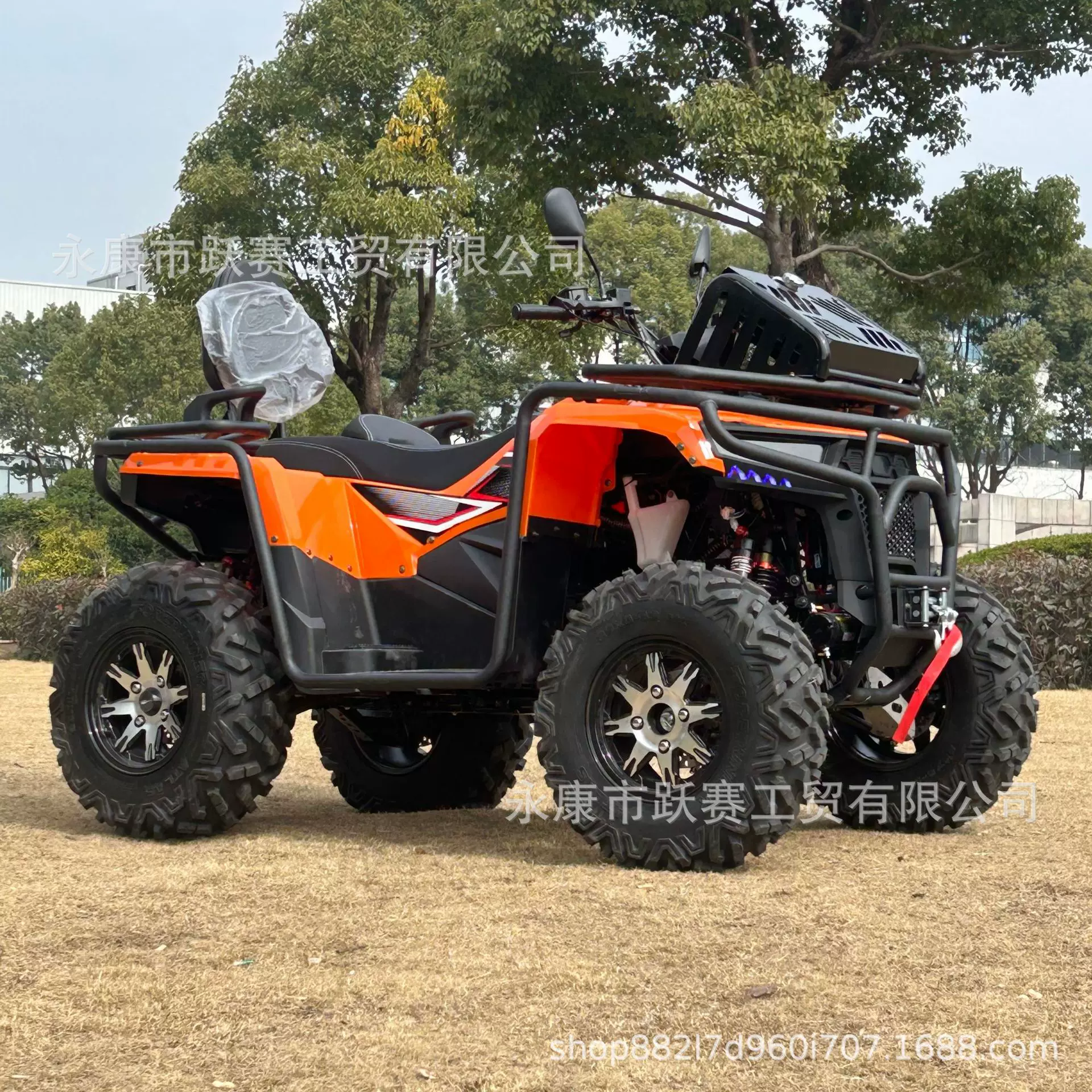 厂家跨境电喷520CC双缸差速锁4X4水冷全地形摩托车越野ATV沙滩车