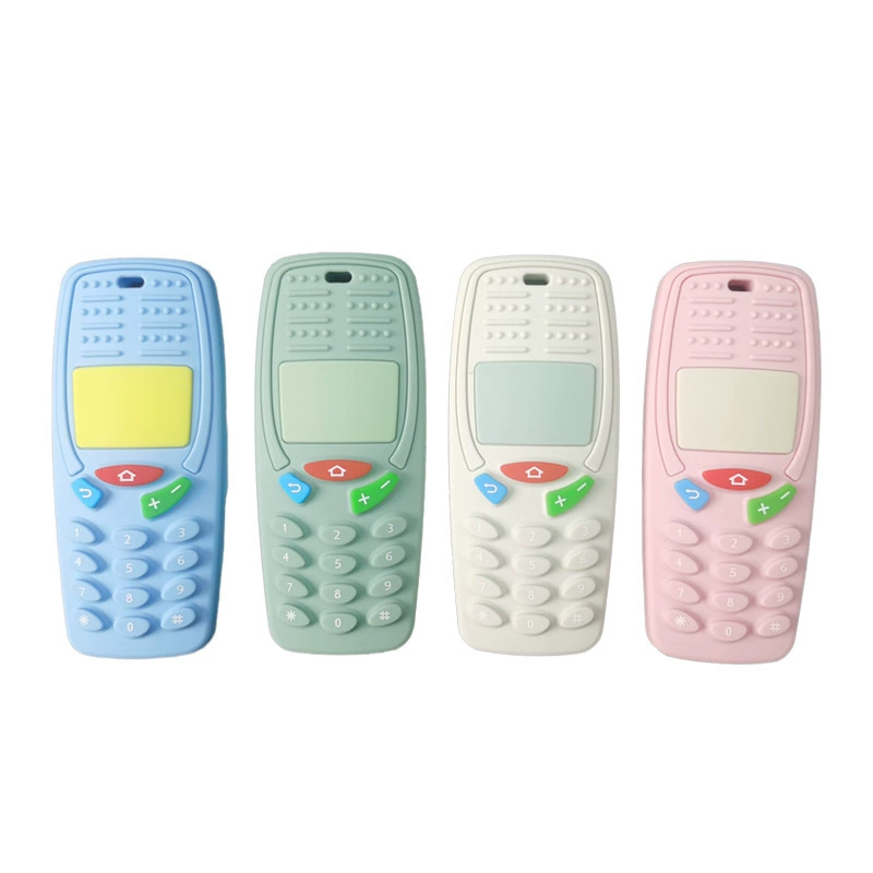 (Cross-border trading), children's protective silicone teether for baby, mobile phone