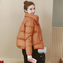 羽绒服女短款面包服加厚保暖2023冬季新款韩版时尚羽绒衣外套立领
