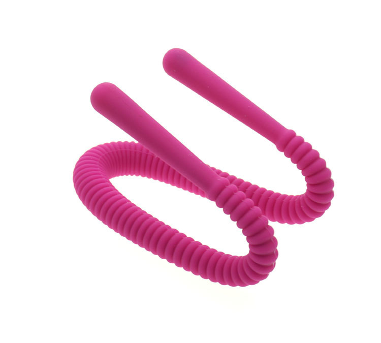 Silicone Vaginal Dilator Speculum Set, Pink Adult Intimate Training Device — detail image 14