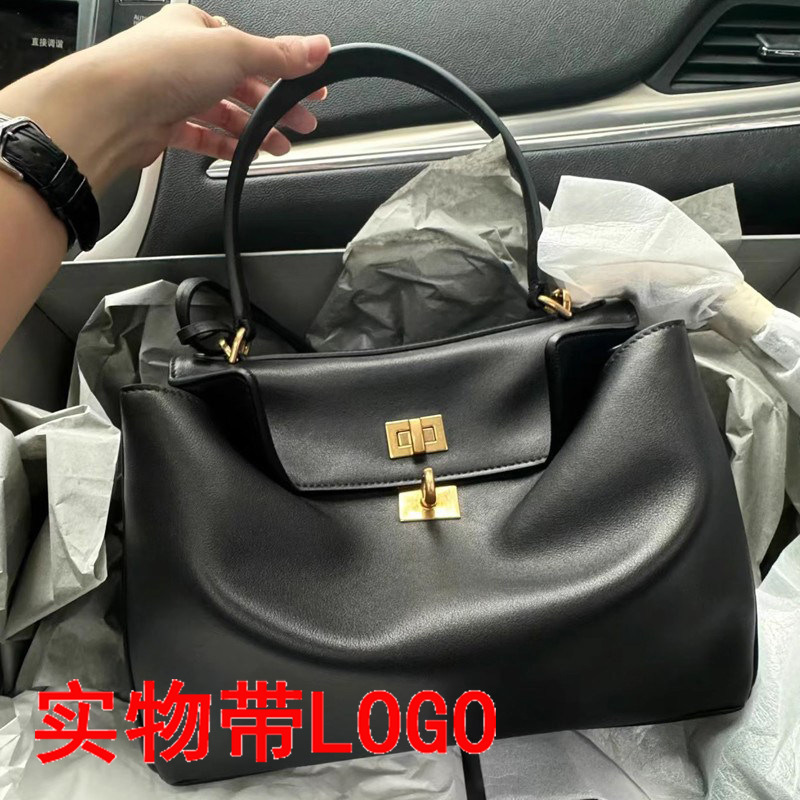 High-End New Model Genuine Leather Rodeo Bag, Large Capacity Tote Bag, Underarm Shoulder Crossbody Casual Commuter Kelly Bag High-End New Model Genuine Leather Rodeo Bag, Large Capacity Tote Bag, Underarm Shoulder Crossbody Casual Commuter Kelly Bag