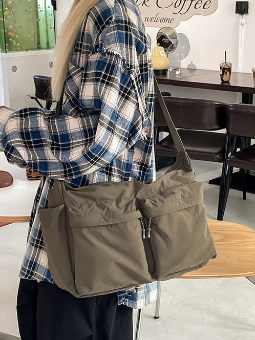 Hombres y mujeres general ocio versátil bolso de hombro bolsa de gran capacidad tote bag anti-dropping bolso de hombro hombre