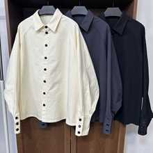 短款 设计感绳结印花翻领夹克牛仔外套 3个色