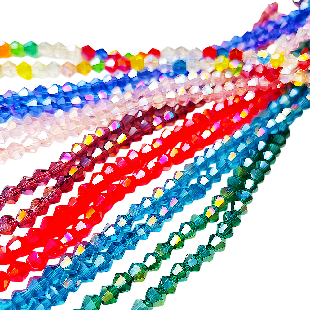Crystal Pointed Beads Color AB Multi-especificación de cuentas de color fantasma joyas de cuentas al por mayor transfronterizas