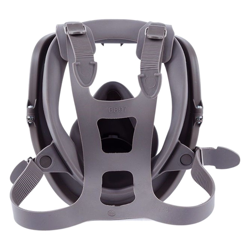 6800 máscara de gas pintura en aerosol pesticida químico a prueba de polvo máscara completa protección contra incendios vista grande máscara de gas lote