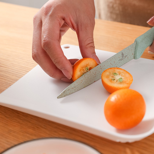 Japanese hanging cutting board with drainage holes, kitchen multi-purpose food-grade cutting board, small cutting board