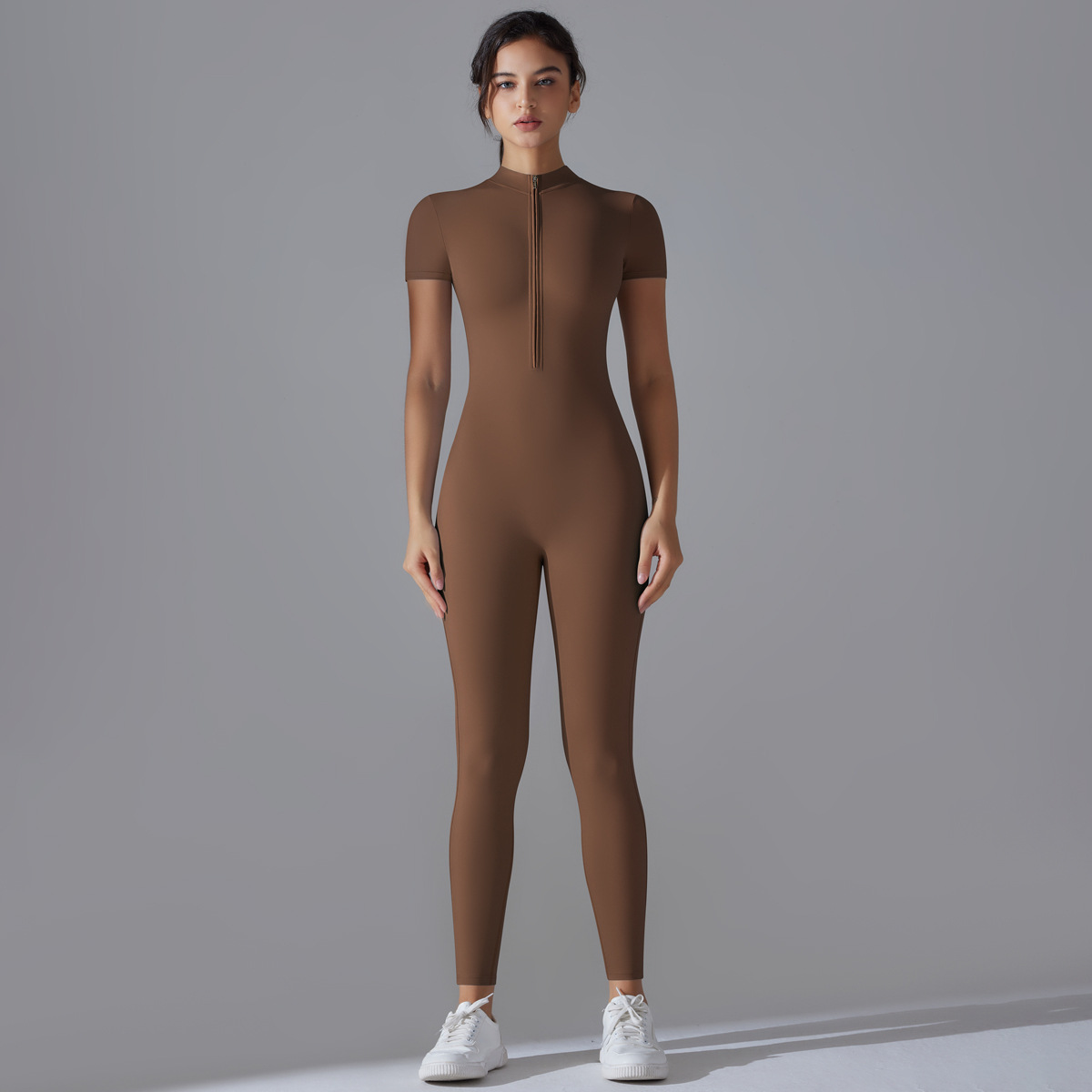 350g Weight Long Sleeve Sleeve Length Nylon, Cotton Blend Fabric Type Regular Top Length Jogger Pants Pants Type T-shirt Tops Type Fitness, Running, Sports Occasion Shirt Collar Neckline Solid Color Pattern Simple Style, Sport Style Style Simple Style Sport Style Solid Color Nylon Cotton Blend Shirt Collar Tracksuit T-shirt Jogger Pants 无