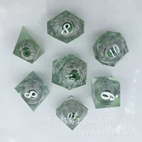 Эксклюзивно доступно за пределами страны для трясущихся глаз DND Dungeons and Dragons TRPG игра поликогольные (многоугольные) творческие кости угловое дерево