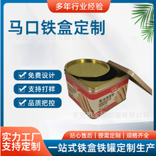 生产年货马口铁盒包装饼干鸡蛋卷糖果巧克力通用收纳包装铁盒定制