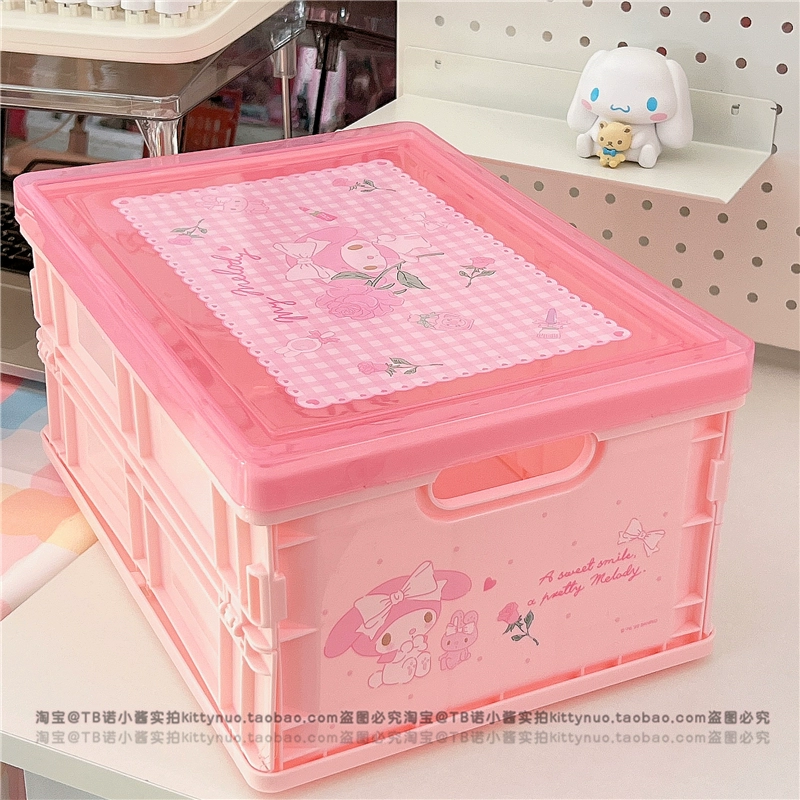 Japanese table foldable tower, storage box, folding stationery for students, storage system