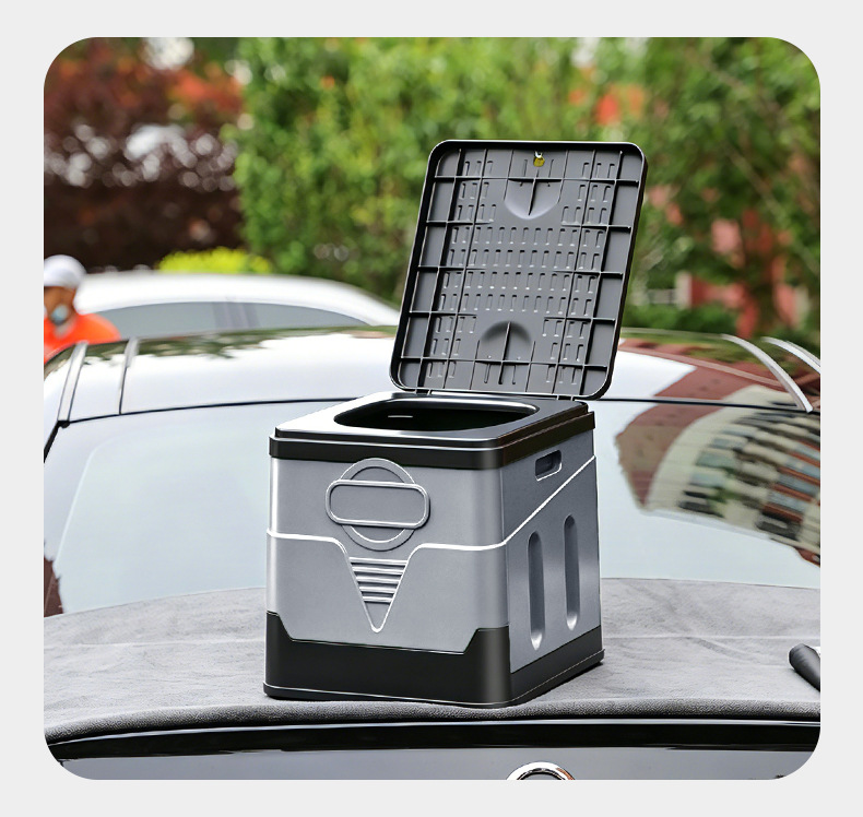 Car Folding Toilet Outdoor Mobile Toilet Bath Tent Portable Camping Self-driving Travel Equipment Adult Women